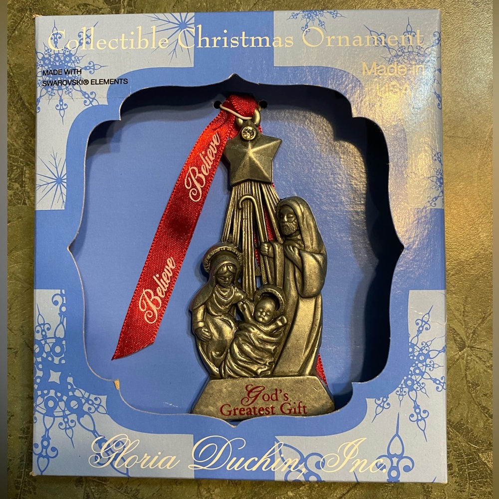 Nativity Christmas Ornament